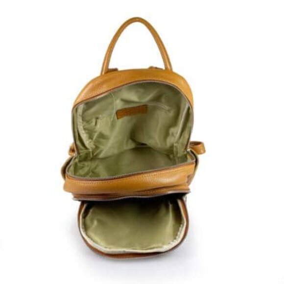 55C043 Backpack, in genuine Dollar leather main image 8